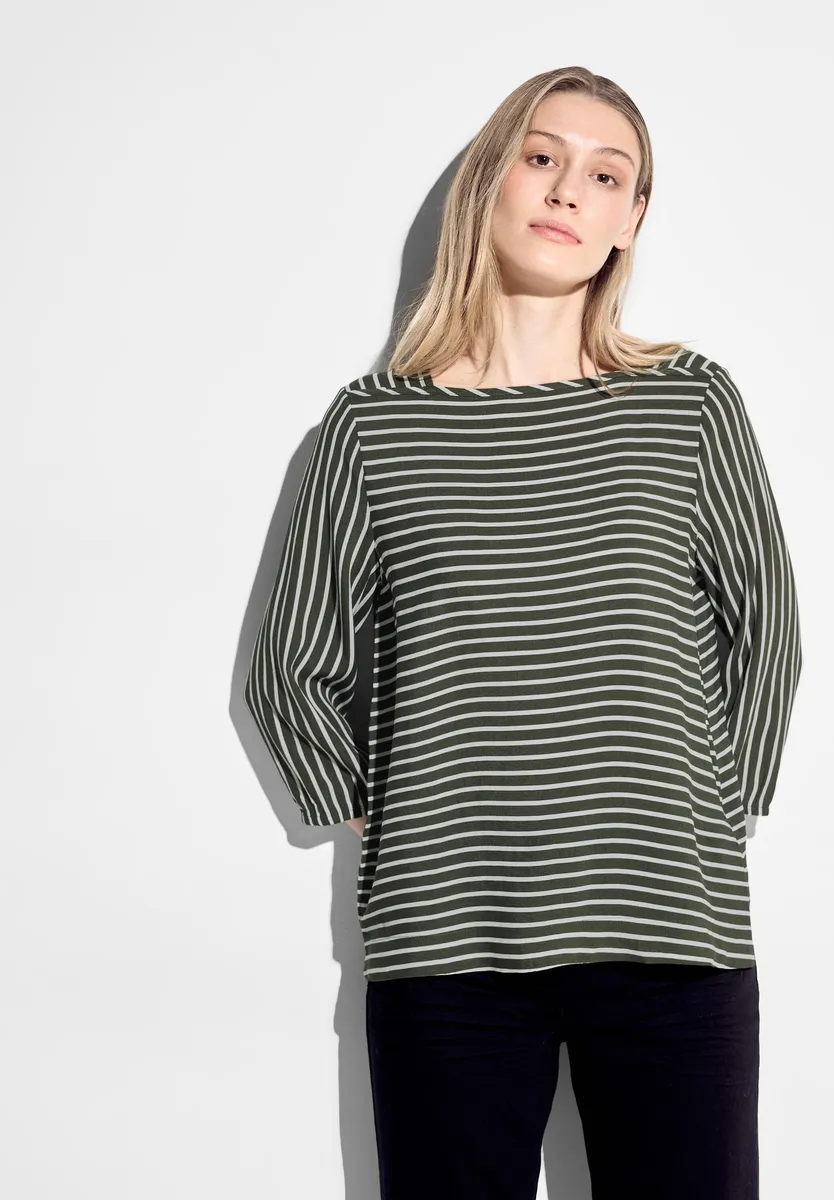 Блузка-рубашка Cecil с рукавами 3/4, хаки
Блузка-рубашка Cecil с рукавами 3/4, хаки