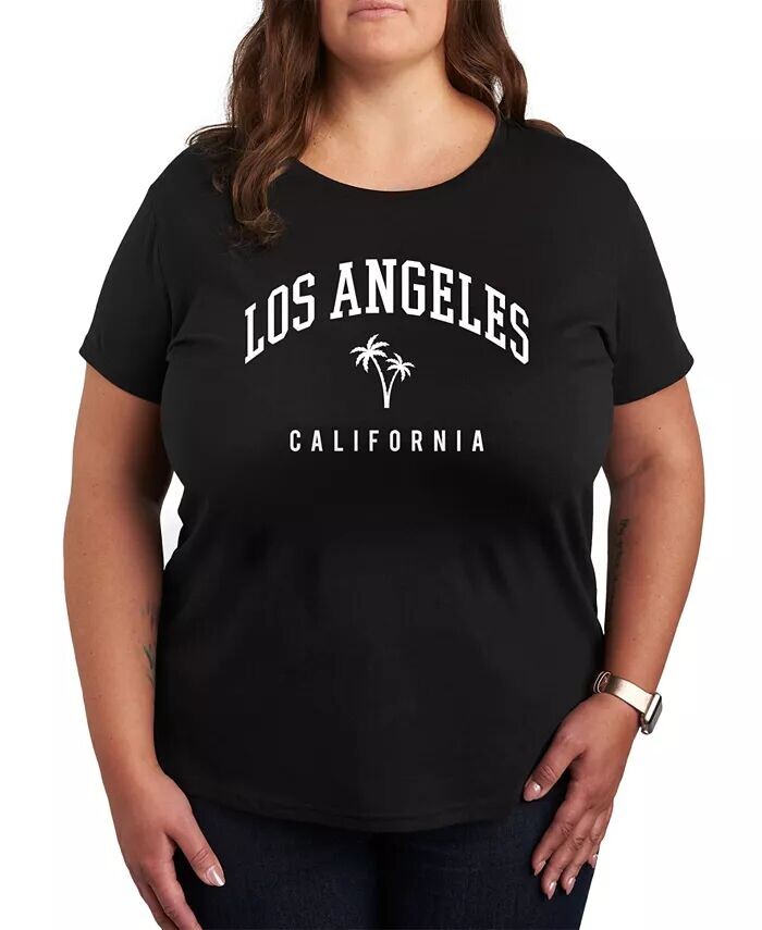 Футболка больших размеров с рисунком Los Angeles California Hybrid Apparel, черный
Футболка больших размеров с рисунком Los Angeles California Hybrid Apparel, черный