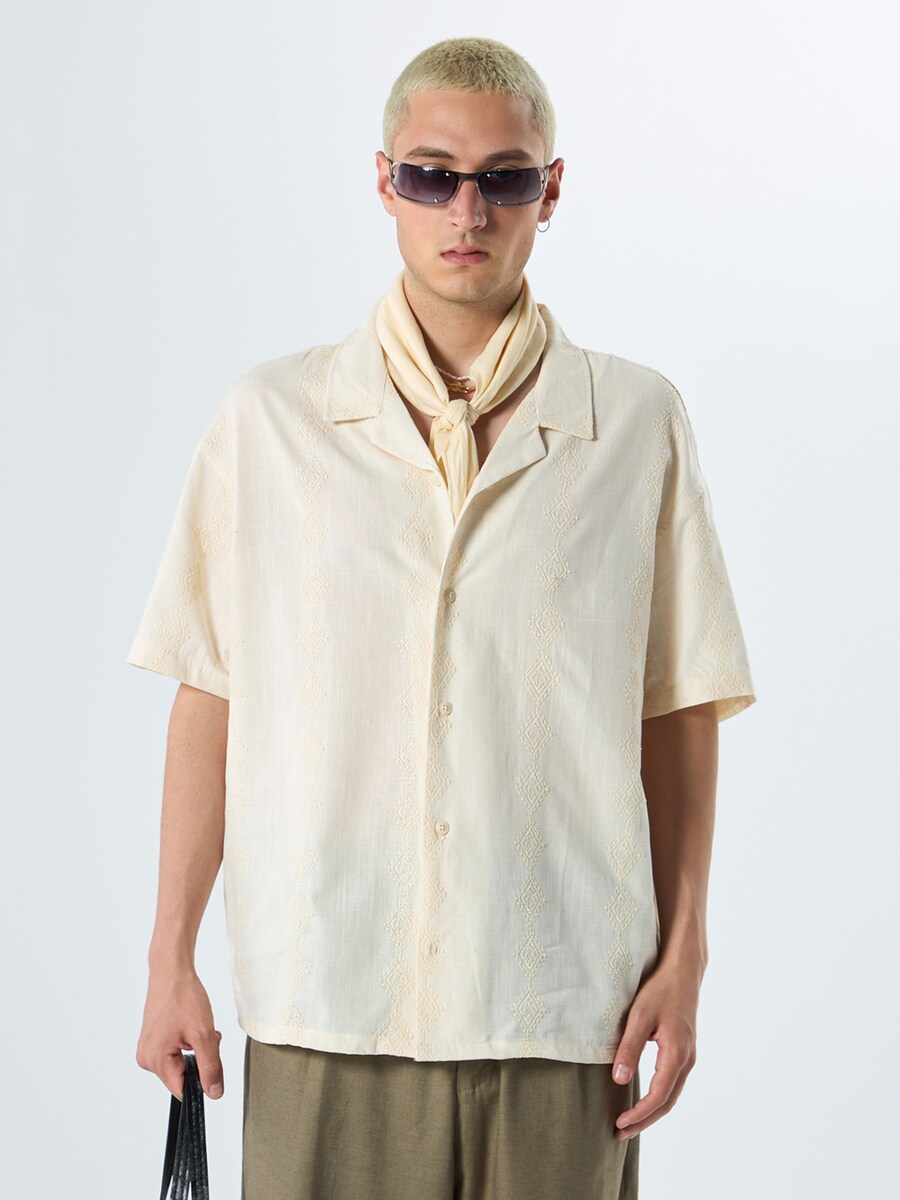 Рубашка на пуговицах Comfort fit VAMOS CLO, кремовый
Рубашка на пуговицах Comfort fit VAMOS CLO, кремовый