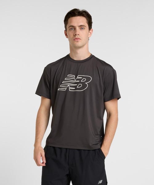 Футболка с коротким рукавом New Balance, черный
Футболка с коротким рукавом New Balance, черный