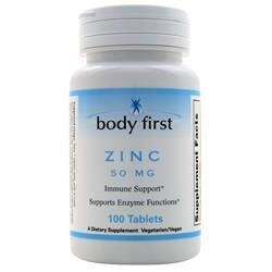 Body First Цинк (50 мг) 100 таблеток
Body First Цинк (50 мг) 100 таблеток