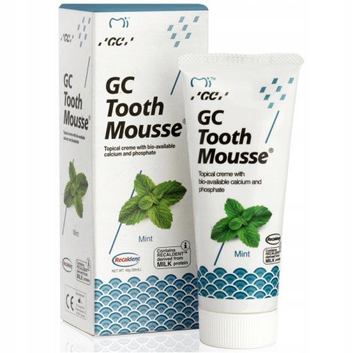 Зубная паста GC Tooth Mousse Mint 35 мл
Зубная паста GC Tooth Mousse Mint 35 мл