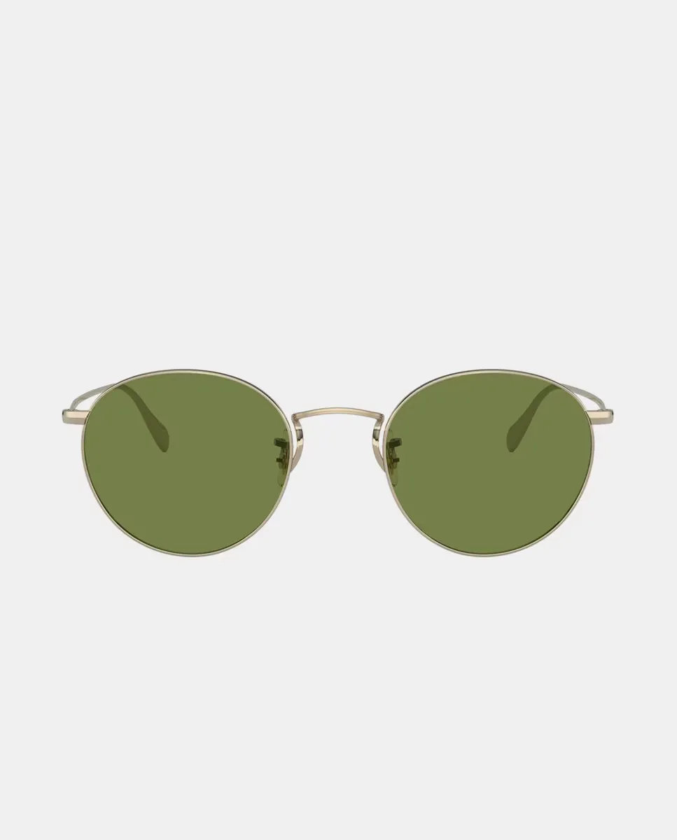 Солнцезащитные очки унисекс в круглой оправе из золотистого металла Oliver Peoples, золотой
Солнцезащитные очки унисекс в круглой оправе из золотистого металла Oliver Peoples, золотой