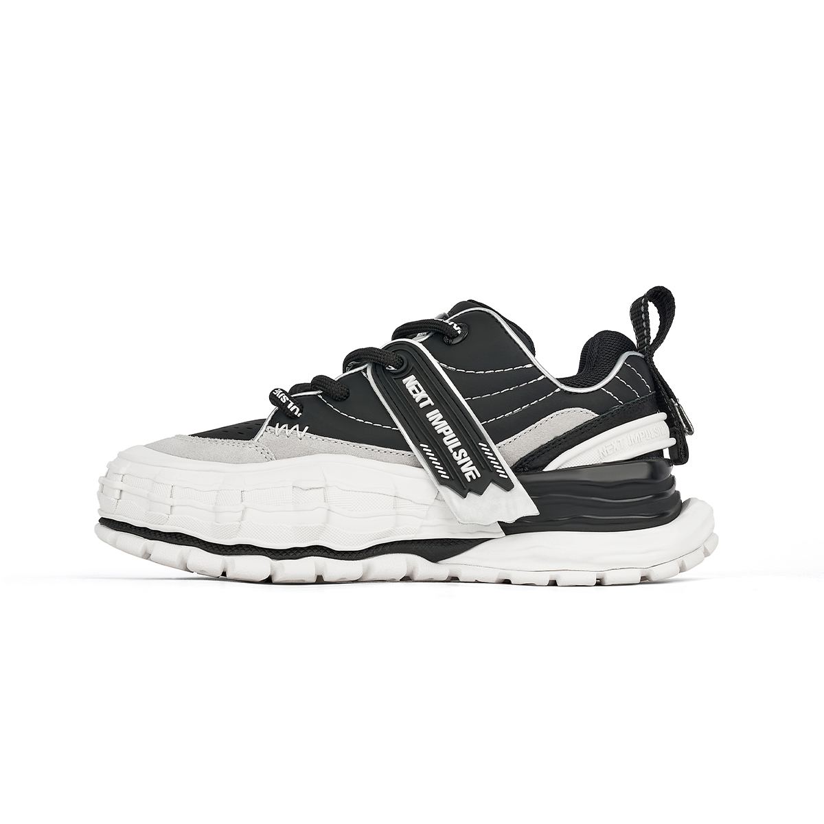 NEXT IMPULSIVE Коллекция Wave Стильные скейтбординг кроссовки унисекс черно-белые, цвет Black White
NEXT IMPULSIVE Коллекция Wave Стильные скейтбординг кроссовки унисекс черно-белые, цвет Black White