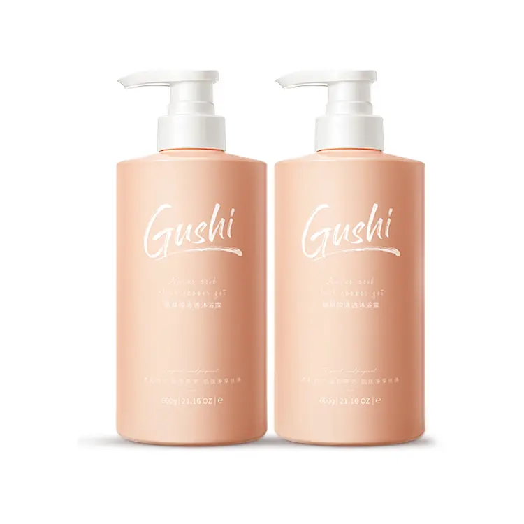 GUSHI Белый персик улун аминокислотный прозрачный гель для душа увлажняющий 600г/600г*2 бутылки
GUSHI Белый персик улун аминокислотный прозрачный гель для душа увлажняющий 600г/600г*2 бутылки