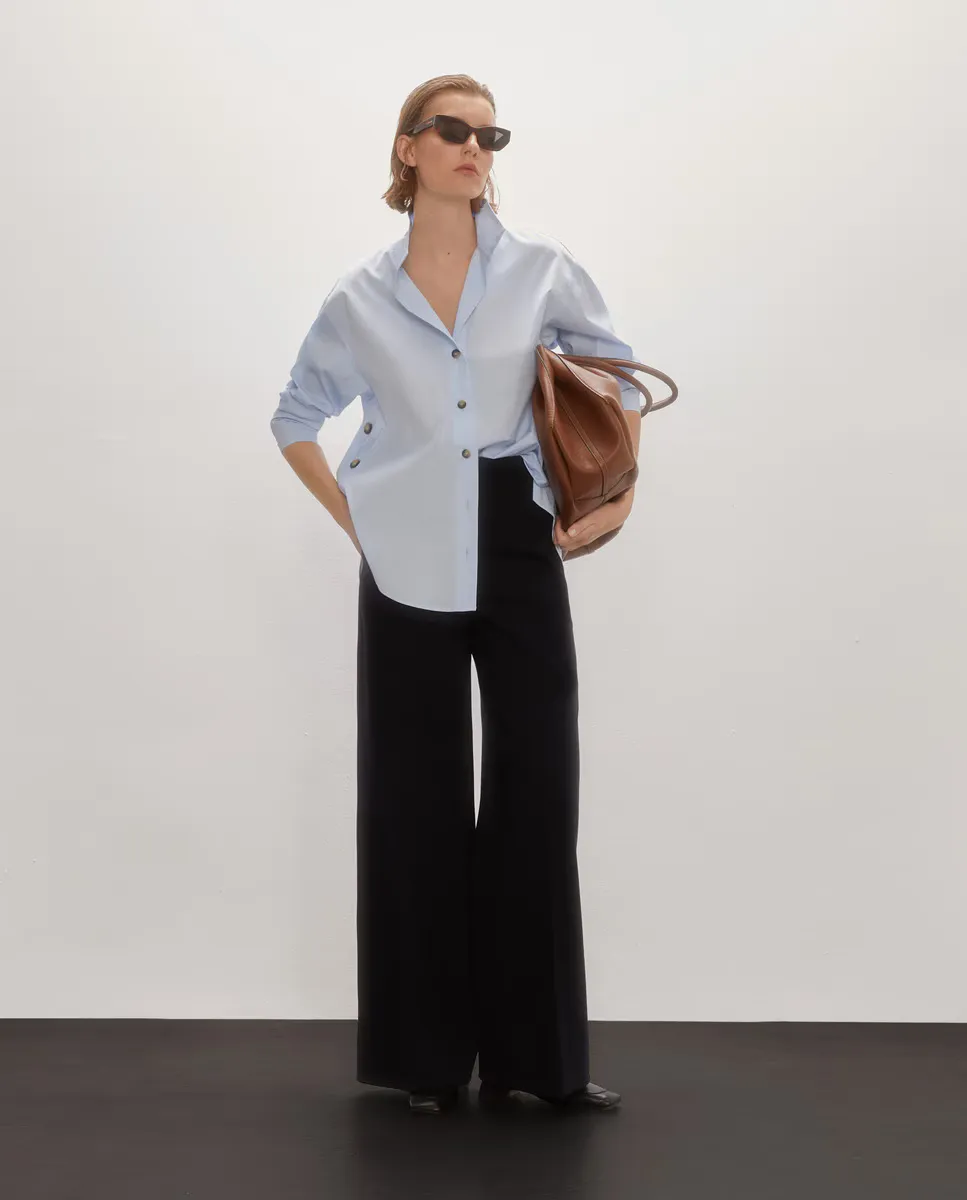 Женские длинные и широкие брюки Woman Limited El Corte Inglés, темно-синий
Женские длинные и широкие брюки Woman Limited El Corte Inglés, темно-синий