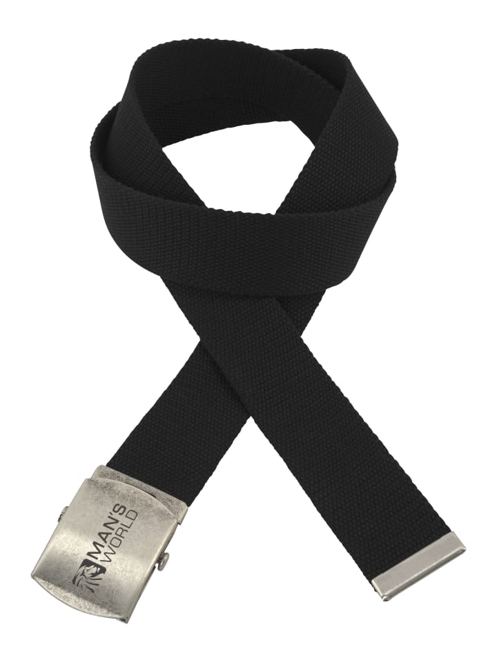 Man's World Тканевый пояс черного цвета
Man's World Тканевый пояс черного цвета