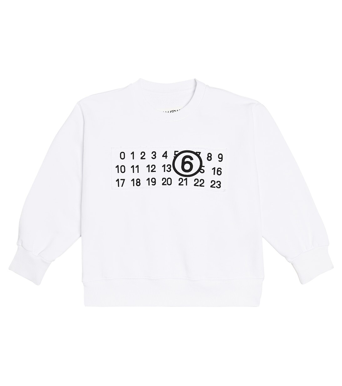 Толстовка из хлопкового джерси с логотипом Mm6 Maison Margiela Kids, белый
Толстовка из хлопкового джерси с логотипом Mm6 Maison Margiela Kids, белый