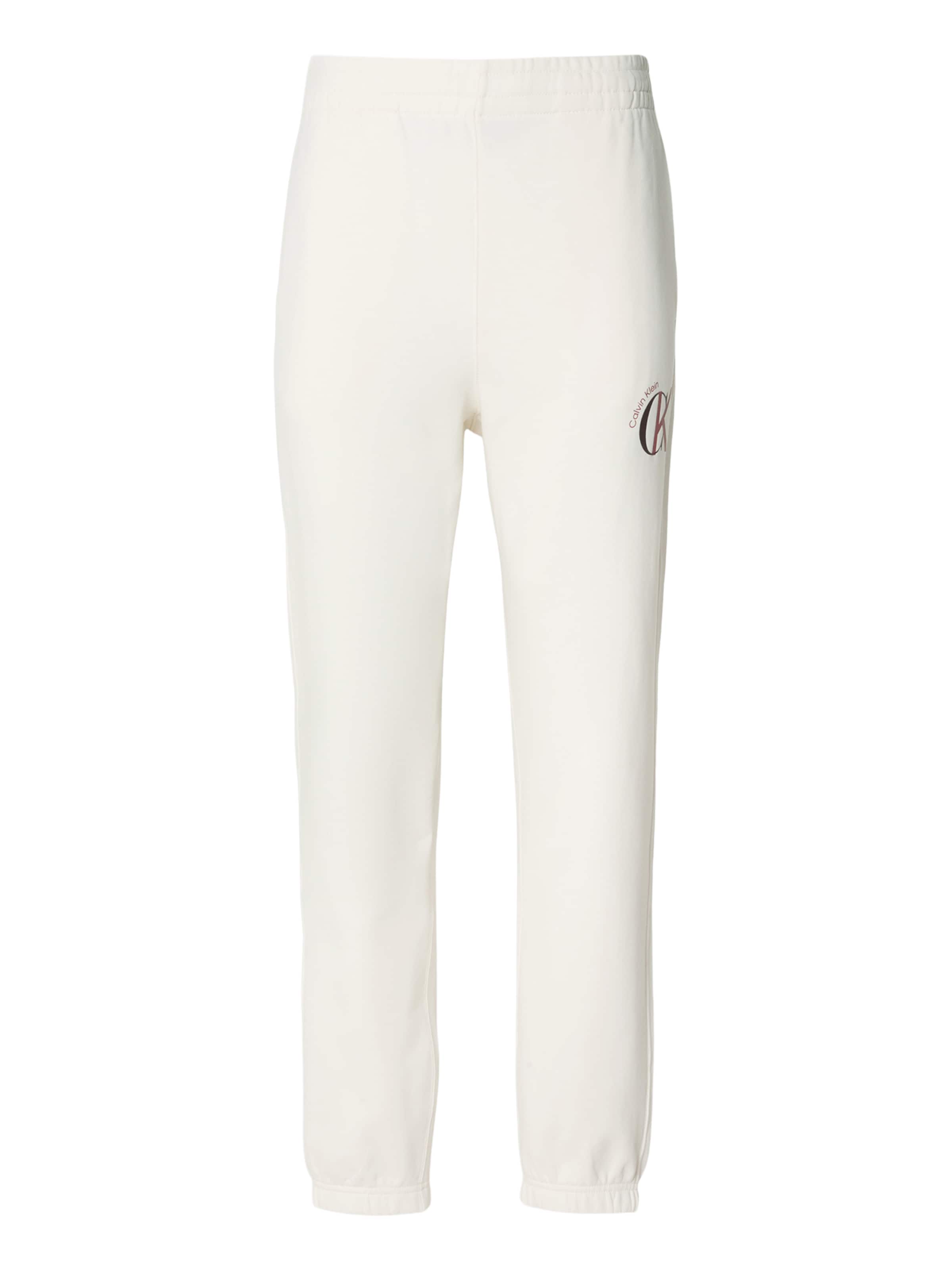 Calvin Klein Jeans Брюки с зауженным низом в белом цвете
Calvin Klein Jeans Брюки с зауженным низом в белом цвете