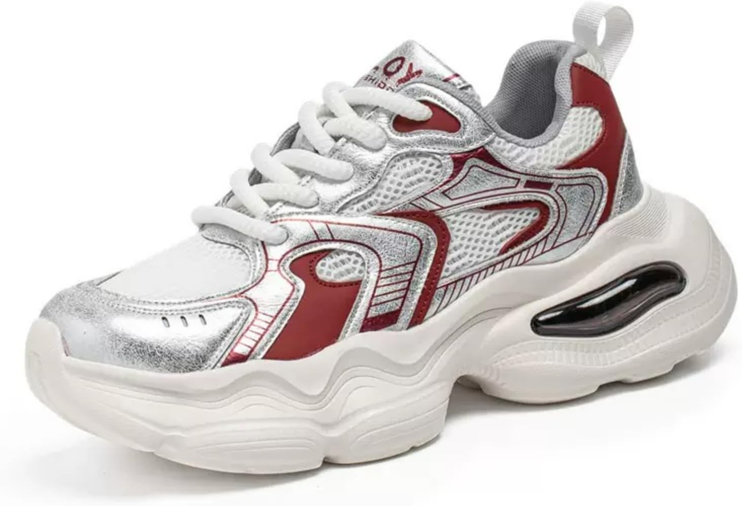 Мужские ретро-кроссовки MACEFIL Dad 1.96 с массивной платформой, модные повседневные, дышащие, удобные кроссовки для ходьбы, красный/серый
Мужские ретро-кроссовки MACEFIL Dad 1.96 с массивной платформой, модные повседневные, дышащие, удобные кроссовки для ходьбы, красный/серый