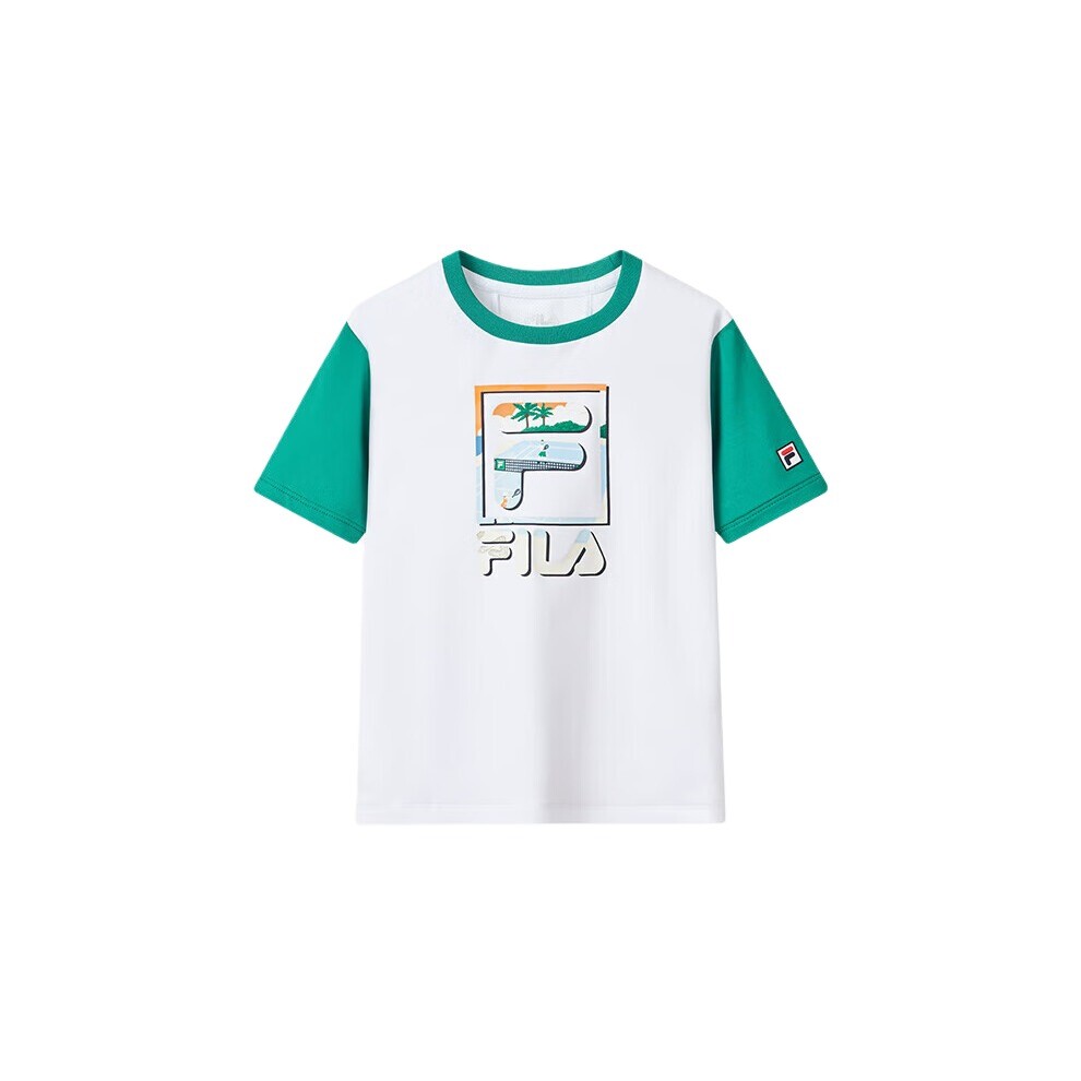 Детская футболка Fila Kids, цвет Jade White
Детская футболка Fila Kids, цвет Jade White