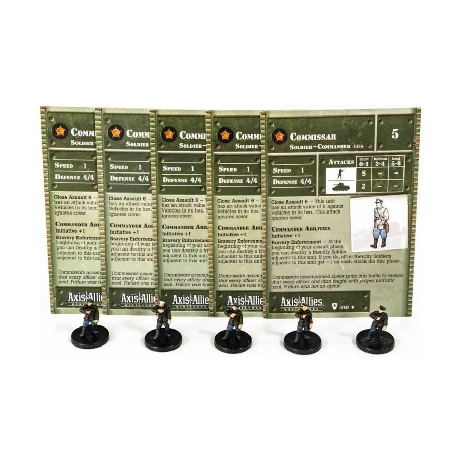 Комиссар (Набор № 1) (U) x5, Axis & Allies - Collectible Miniatures Game - Base Set Singles
Комиссар (Набор № 1) (U) x5, Axis & Allies - Collectible Miniatures Game - Base Set Singles