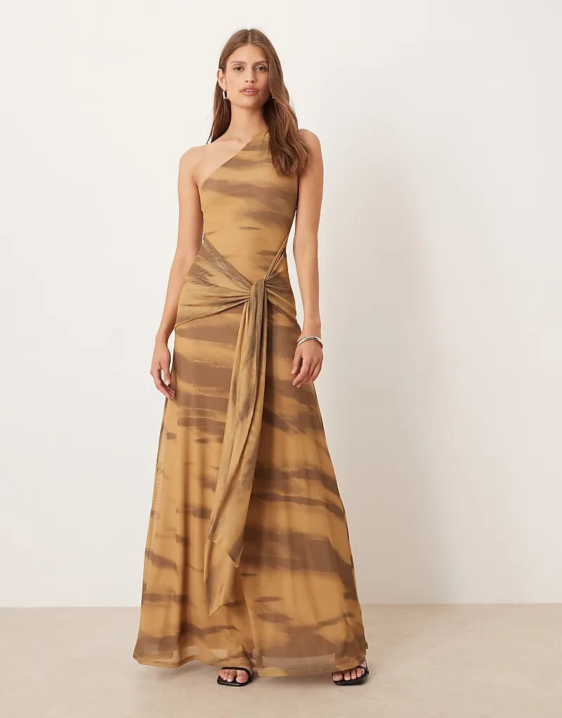 Платье макси ASOS DESIGN из сетчатого материала с драпированным поясом и поясом, с размытым анималистичным принтом
Платье макси ASOS DESIGN из сетчатого материала с драпированным поясом и поясом, с размытым анималистичным принтом