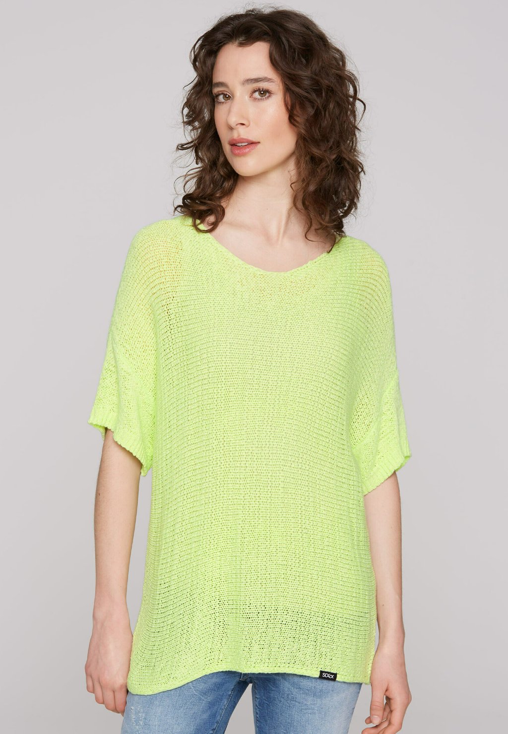 Базовая футболка Soccx, желтый
Базовая футболка Soccx, желтый