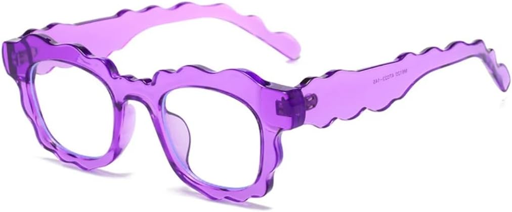 Модные солнцезащитные очки неправильной квадратной формы из геля для женщин, прозрачные градиентные, с защитой от УФ-излучения UV400, для мужчин. Трендовые и уникальные UATXTAU, Purple Clear
Модные солнцезащитные очки неправильной квадратной формы из геля для женщин, прозрачные градиентные, с защитой от УФ-излучения UV400, для мужчин. Трендовые и уникальные UATXTAU, Purple Clear