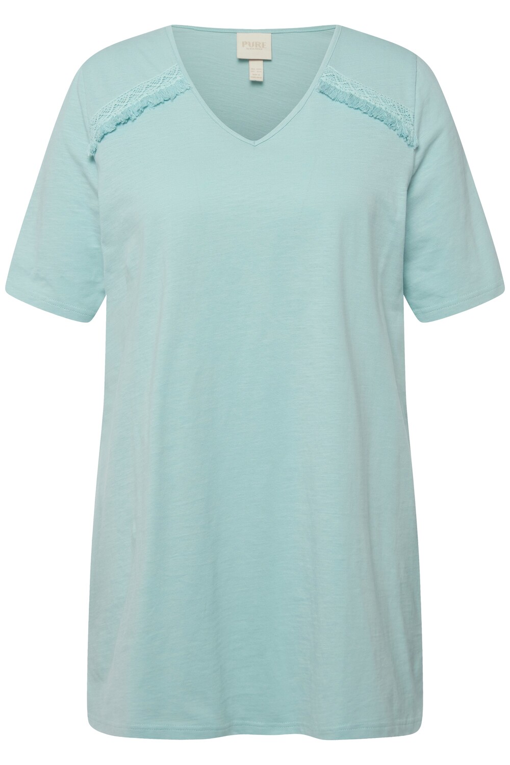 Футболка Ulla Popken Long, цвет minze
Футболка Ulla Popken Long, цвет minze