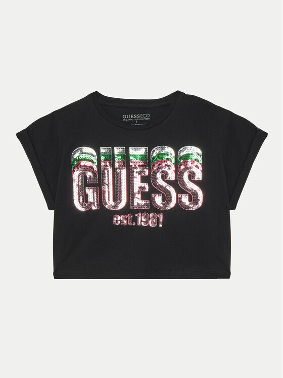 Футболка стандартного кроя Guess, черный
Футболка стандартного кроя Guess, черный