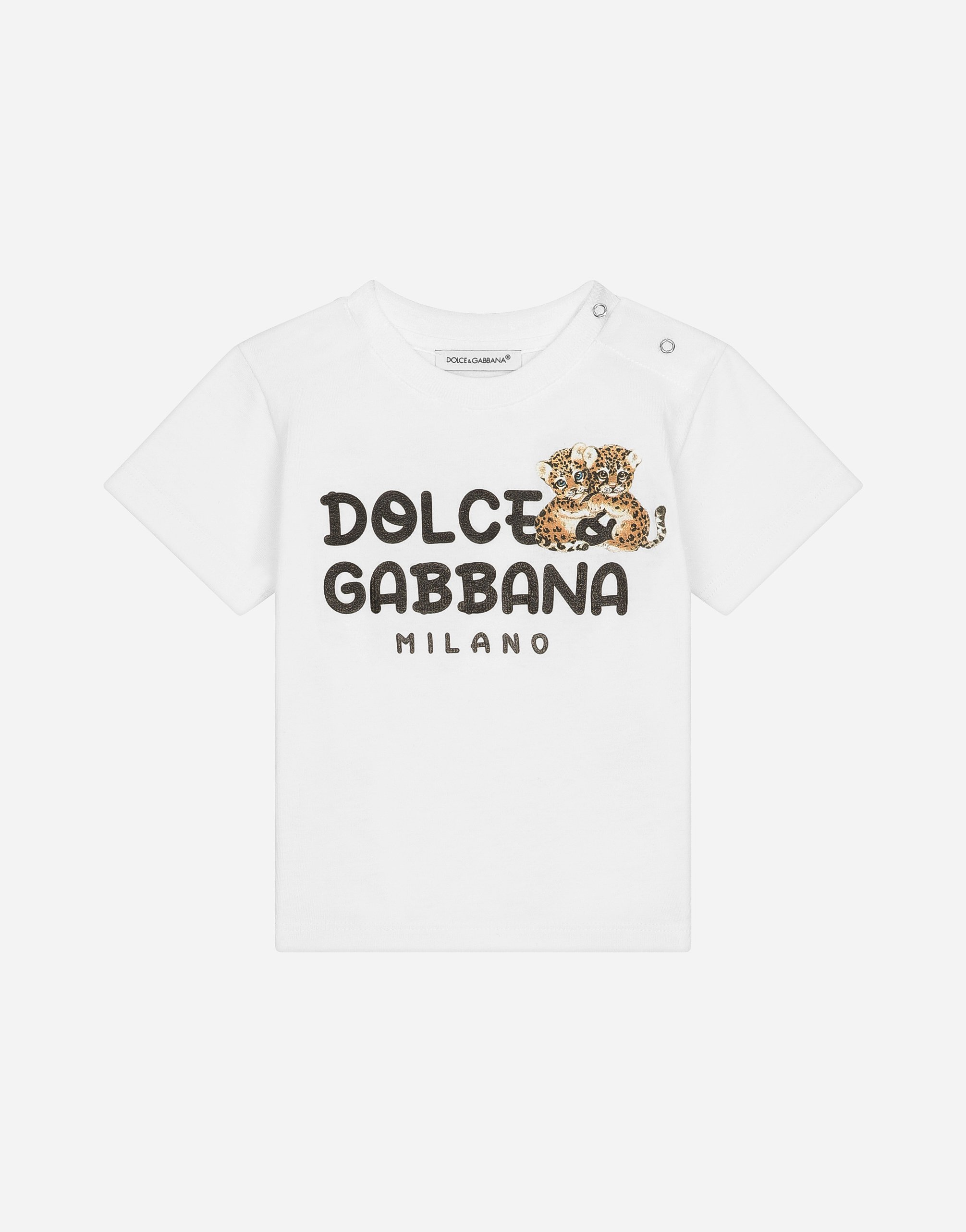 Футболка из джерси с логотипом Dolce&Gabbana, белый
Футболка из джерси с логотипом Dolce&Gabbana, белый