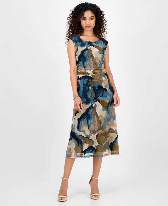 Женское сетчатое платье с рукавами-крылышками Connected, мультиколор
Женское сетчатое платье с рукавами-крылышками Connected, мультиколор