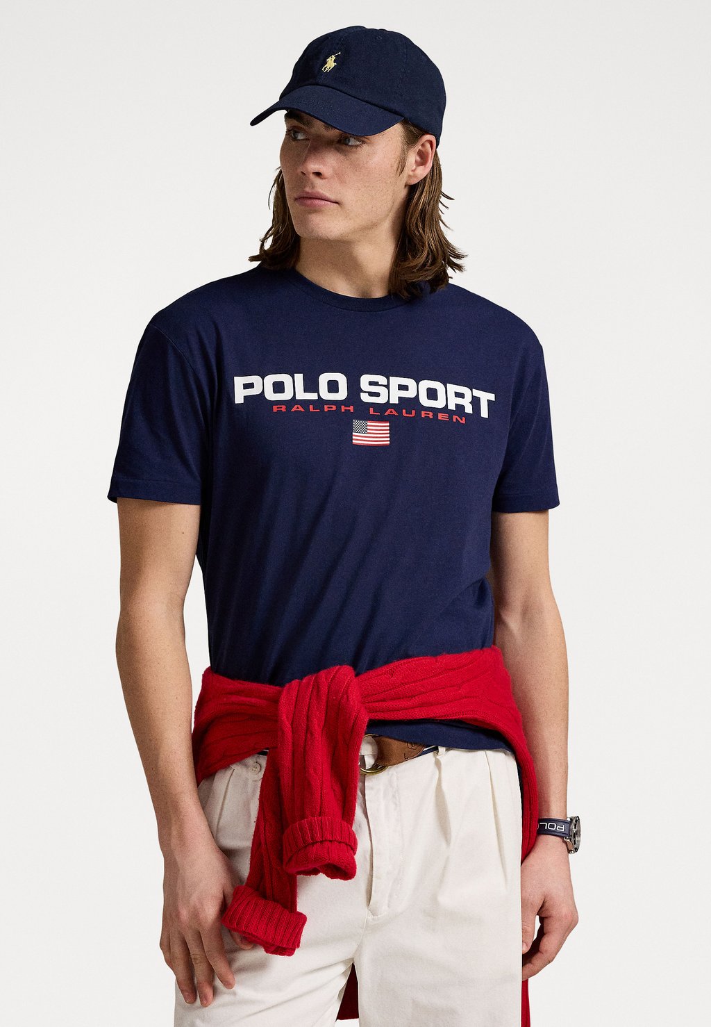 Футболка с принтом CLASSIC FIT POLO SPORT JERSEY T-SHIRT UNISEX Polo Ralph Lauren, темно-синий
Футболка с принтом CLASSIC FIT POLO SPORT JERSEY T-SHIRT UNISEX Polo Ralph Lauren, темно-синий