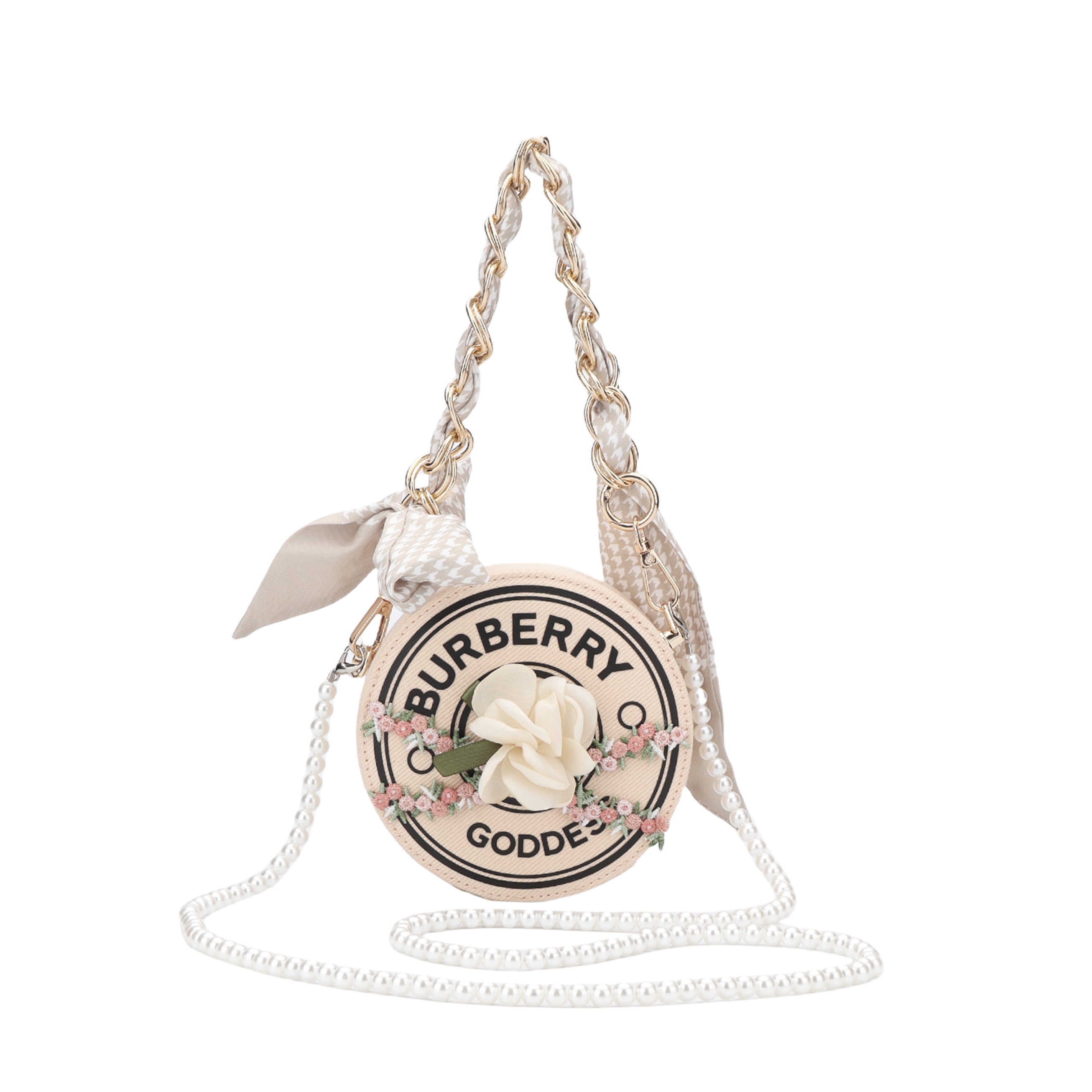 Сумка кросс-боди Gardenia с 3D-эффектом, декором из цветов, жемчужной тканью для макияжа Burberry
Сумка кросс-боди Gardenia с 3D-эффектом, декором из цветов, жемчужной тканью для макияжа Burberry