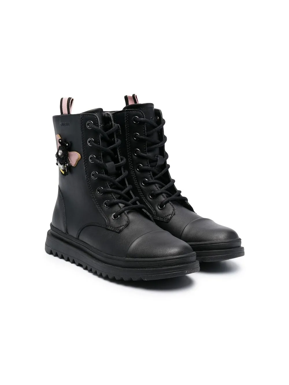Ботинки Gillyjaw на шнуровке Geox Kids, черный
Ботинки Gillyjaw на шнуровке Geox Kids, черный