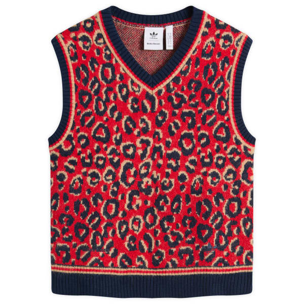 Вязаный жилет Adidas X Wales Bonner, collegiate темно-синий, magic бежевый & better scarlet
Вязаный жилет Adidas X Wales Bonner, collegiate темно-синий, magic бежевый & better scarlet