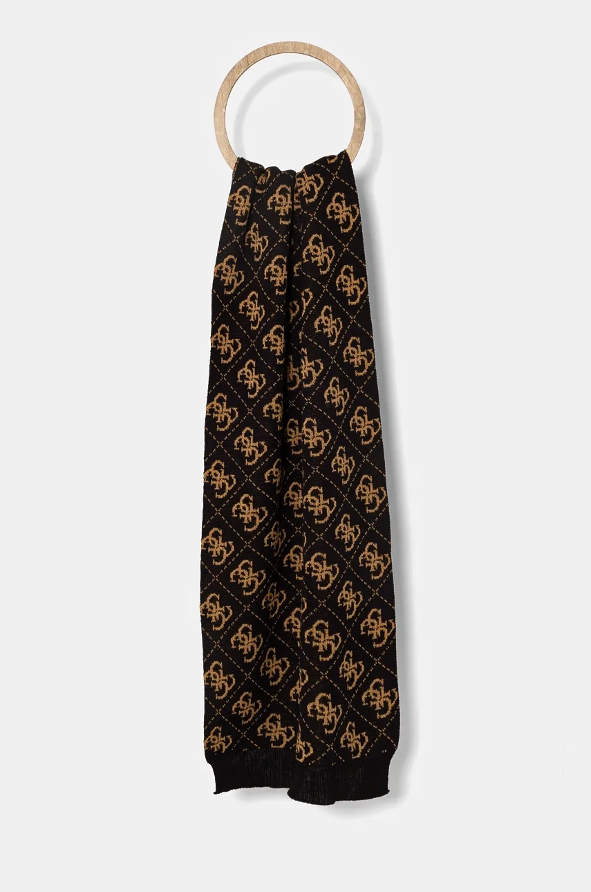 Шарф с добавлением шерсти Guess, коричневый
Шарф с добавлением шерсти Guess, коричневый