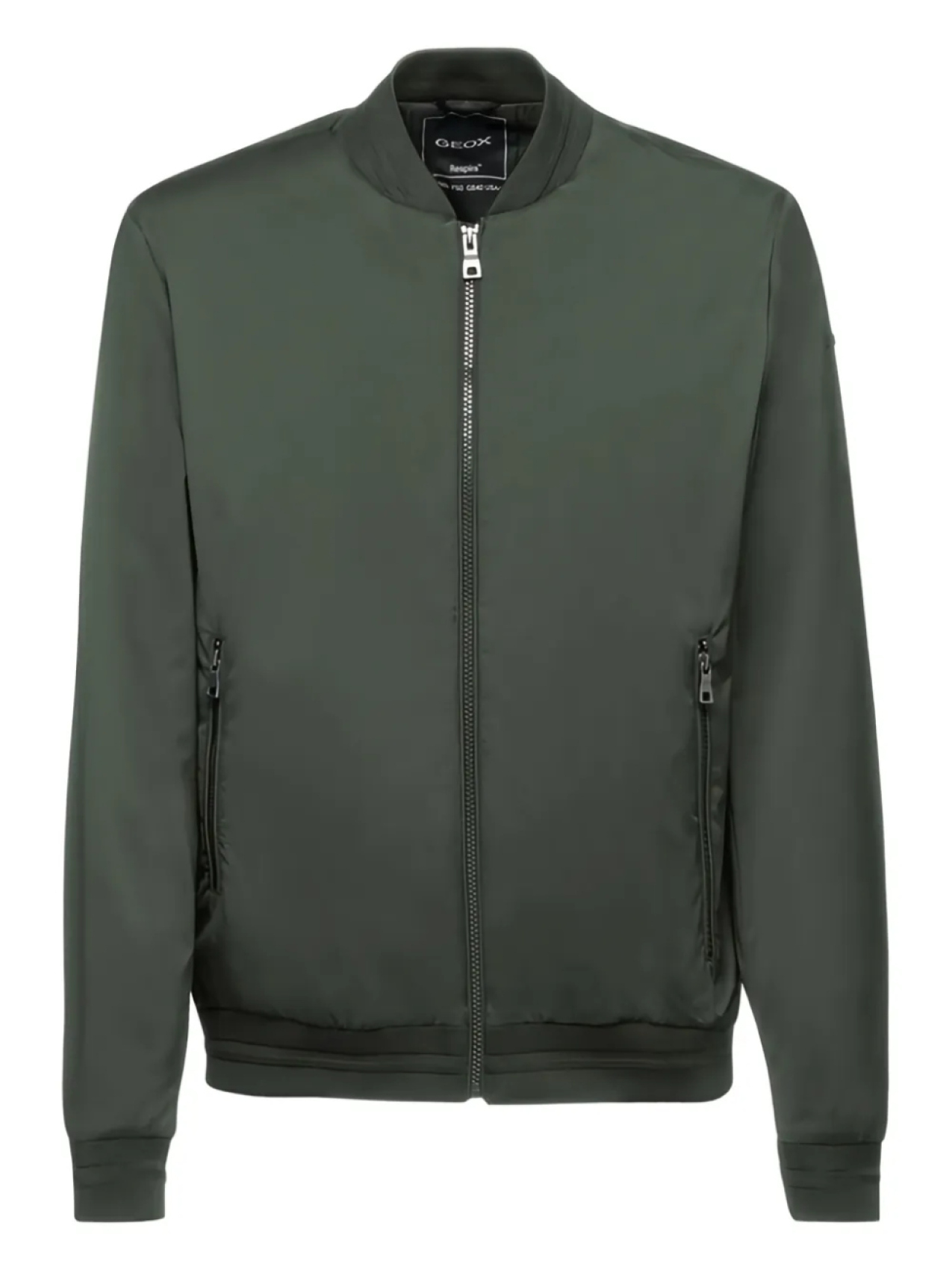 Куртка-бомбер Geox Avola на молнии, зеленый
Куртка-бомбер Geox Avola на молнии, зеленый