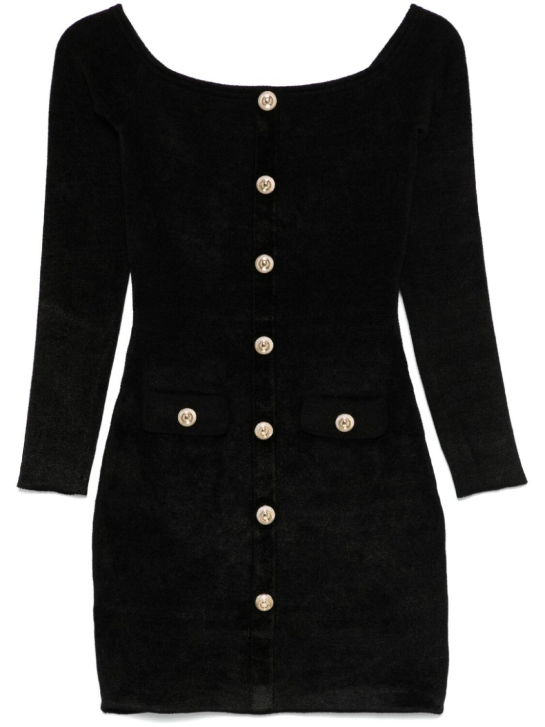 Мини-платье из шенилловой пряжи Self-Portrait, черный
Мини-платье из шенилловой пряжи Self-Portrait, черный