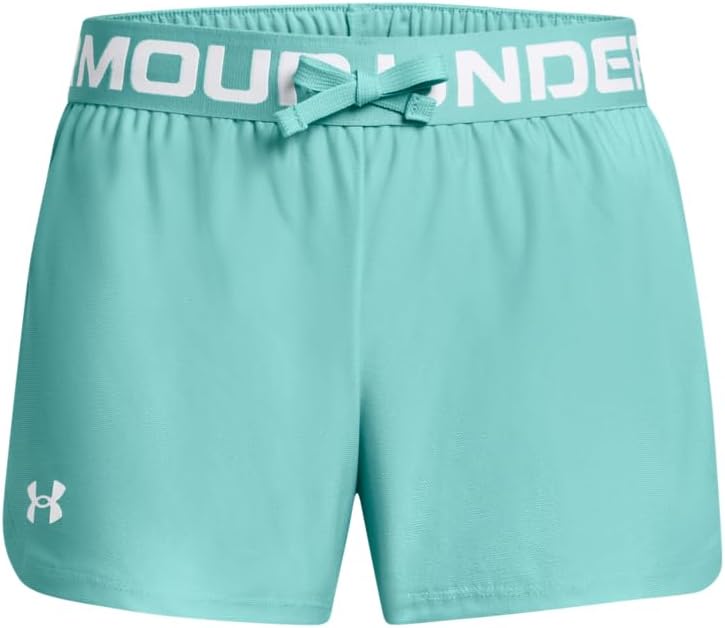 Шорты Under Armour Girls Play Up Solid Shorts, (482) Radial Turquoise/White
Шорты Under Armour Girls Play Up Solid Shorts, (482) Radial Turquoise/White