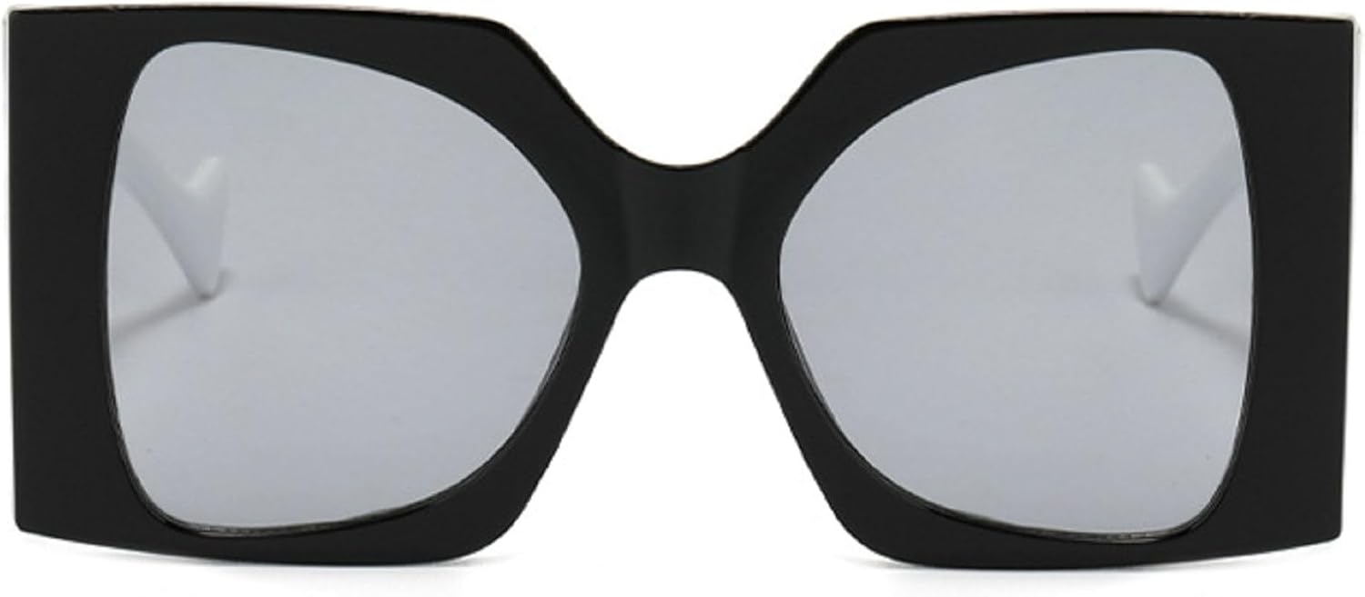 Модные большие квадратные двухцветные женские солнцезащитные очки в стиле ретро с градиентом, защита от УФ-излучения UV400, мужские трендовые солнцезащитные очки с леопардовым принтом N47 mincl, Black Silver
Модные большие квадратные двухцветные женские солнцезащитные очки в стиле ретро с градиентом, защита от УФ-излучения UV400, мужские трендовые солнцезащитные очки с леопардовым принтом N47 mincl, Black Silver