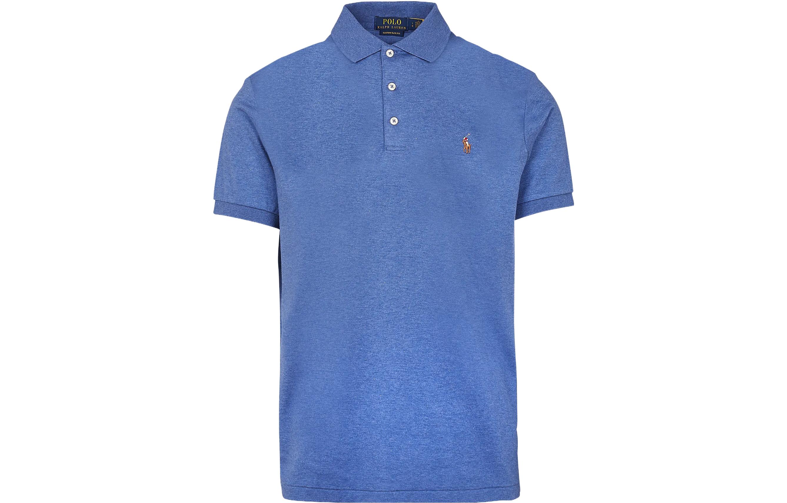 Поло с коротким рукавом и вышитым логотипом Polo Ralph Lauren, синий
Поло с коротким рукавом и вышитым логотипом Polo Ralph Lauren, синий