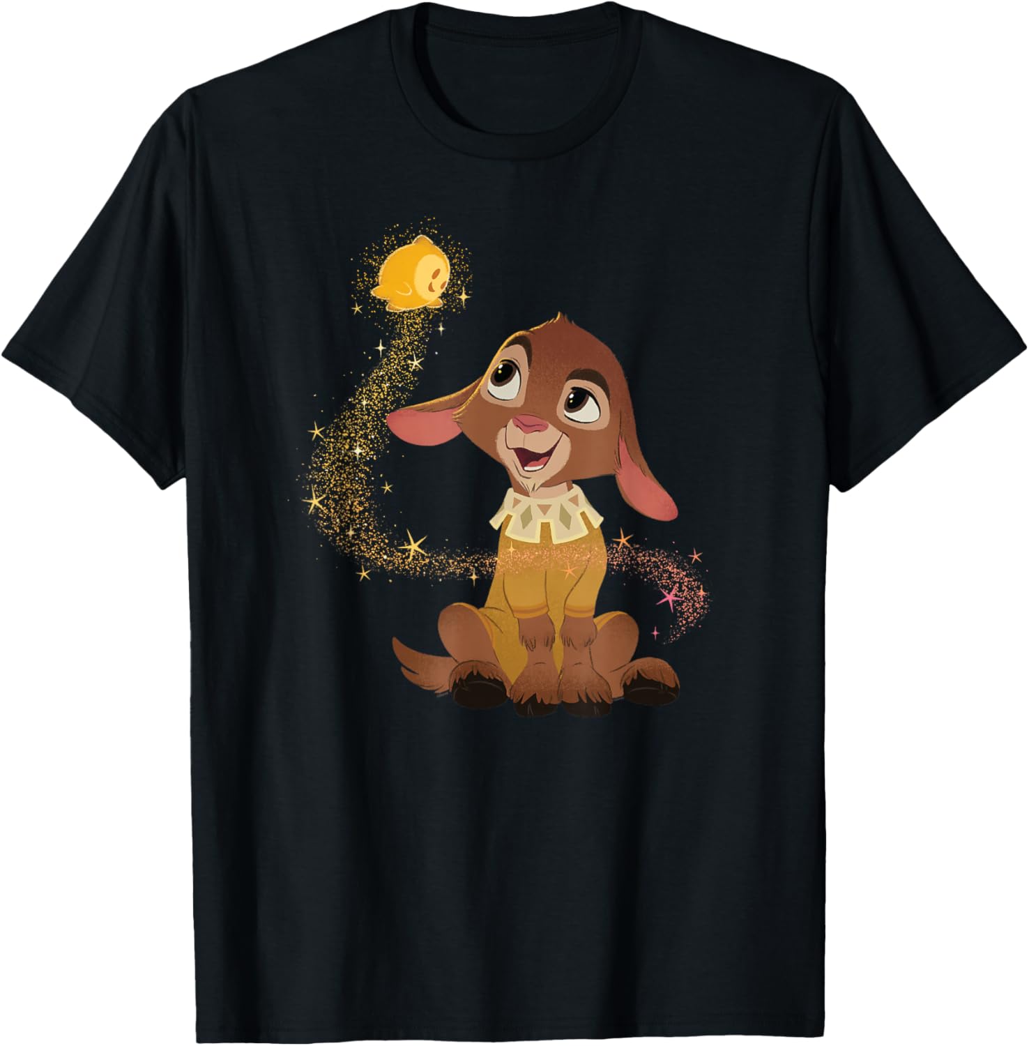 Футболка Disney Wish Stars and Valentino Magical Friends, черная
Футболка Disney Wish Stars and Valentino Magical Friends, черная
