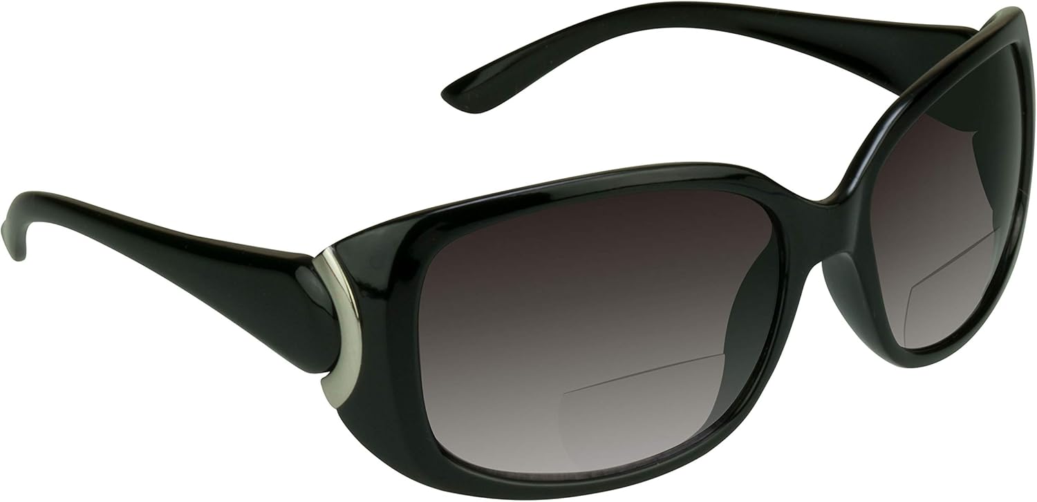 Сексуальные бифокальные солнцезащитные очки proSPORT для женщин. Черная, черепахово-коричневая или с анималистическим рисунком оправа с металлическими вставками, Black With Silver Accent
Сексуальные бифокальные солнцезащитные очки proSPORT для женщин. Черная, черепахово-коричневая или с анималистическим рисунком оправа с металлическими вставками, Black With Silver Accent