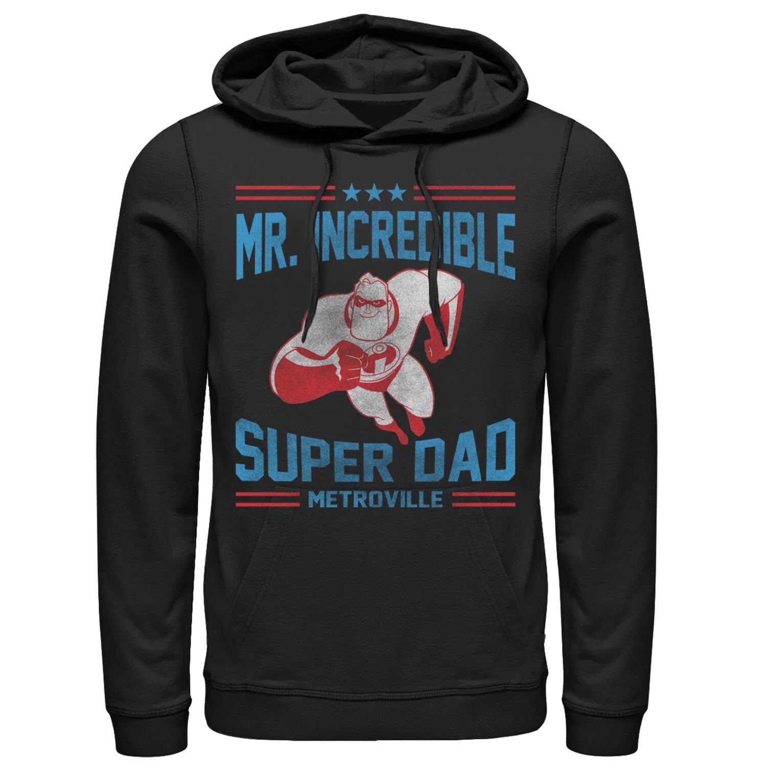 Мужская толстовка с капюшоном The Incredibles Mr. Incredible Super Dad Disney / Pixar 
Мужская толстовка с капюшоном The Incredibles Mr. Incredible Super Dad Disney / Pixar