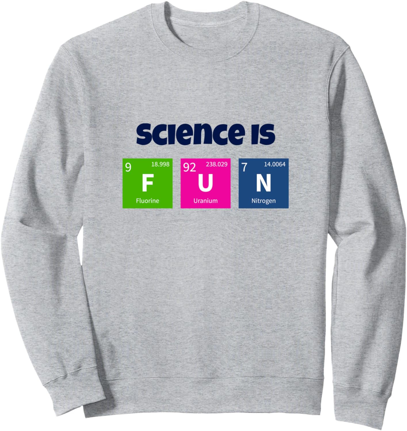 Толстовка с оригинальными принтами на тему «Наука - это весело» для школьников Bahaa'S Tee, серый
Толстовка с оригинальными принтами на тему «Наука - это весело» для школьников Bahaa'S Tee, серый