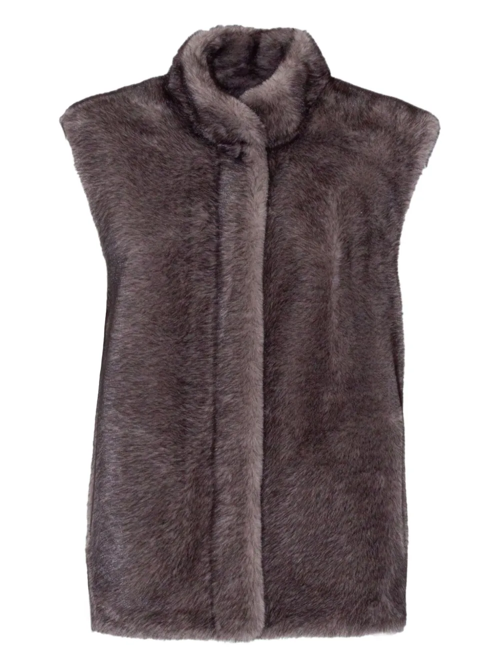 Жилет с высоким воротником Lou Andrea, серый
Жилет с высоким воротником Lou Andrea, серый