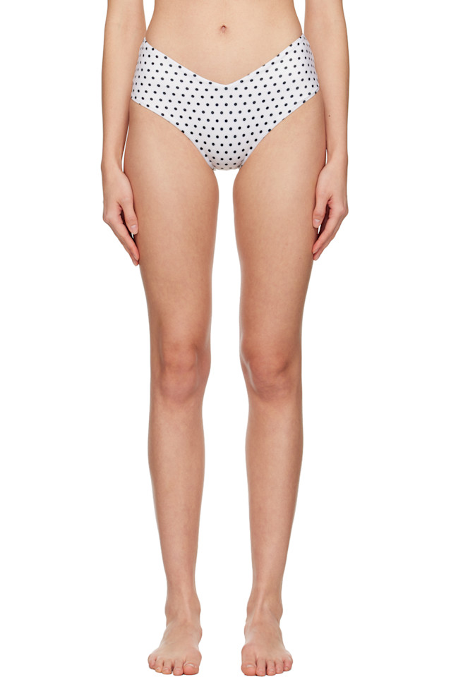 Belle Anna Бело-Черные необработанные трусики от бикини
Belle Anna Бело-Черные необработанные трусики от бикини