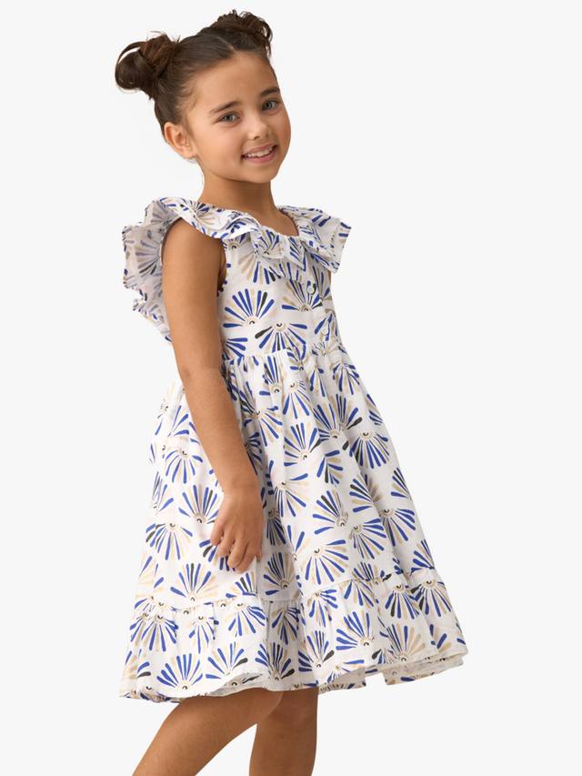 Детское хлопковое платье с воротником-рюшами в стиле fit & flare Angel & Rocket, Blue/Multi
Детское хлопковое платье с воротником-рюшами в стиле fit & flare Angel & Rocket, Blue/Multi