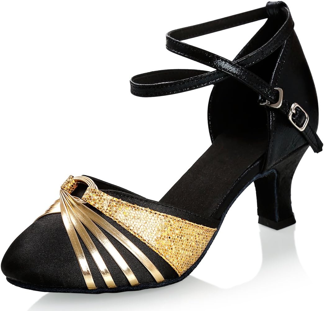 Женские латинские танцевальные туфли iCKER на каблуке для бальных танцев, сальсы, танго, вечеринок с пайетками, золотой
Женские латинские танцевальные туфли iCKER на каблуке для бальных танцев, сальсы, танго, вечеринок с пайетками, золотой