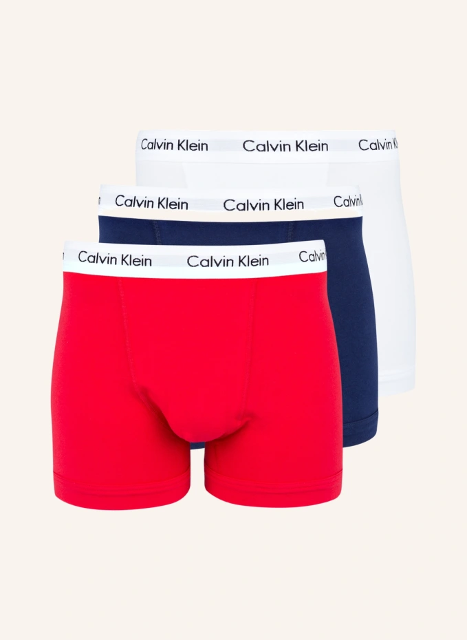 Комплект из 3 боксёрских шорт cotton stretch Calvin Klein, белый
Комплект из 3 боксёрских шорт cotton stretch Calvin Klein, белый