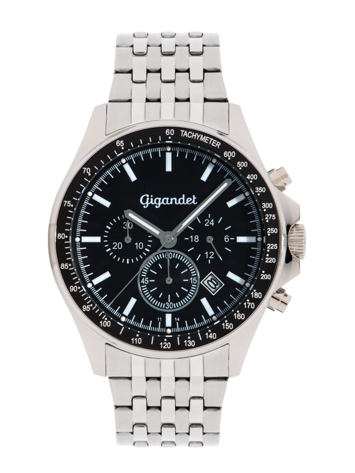 Gigandet Кварцевые часы "VOLANTE" в серебристо-черном цвете
Gigandet Кварцевые часы "VOLANTE" в серебристо-черном цвете