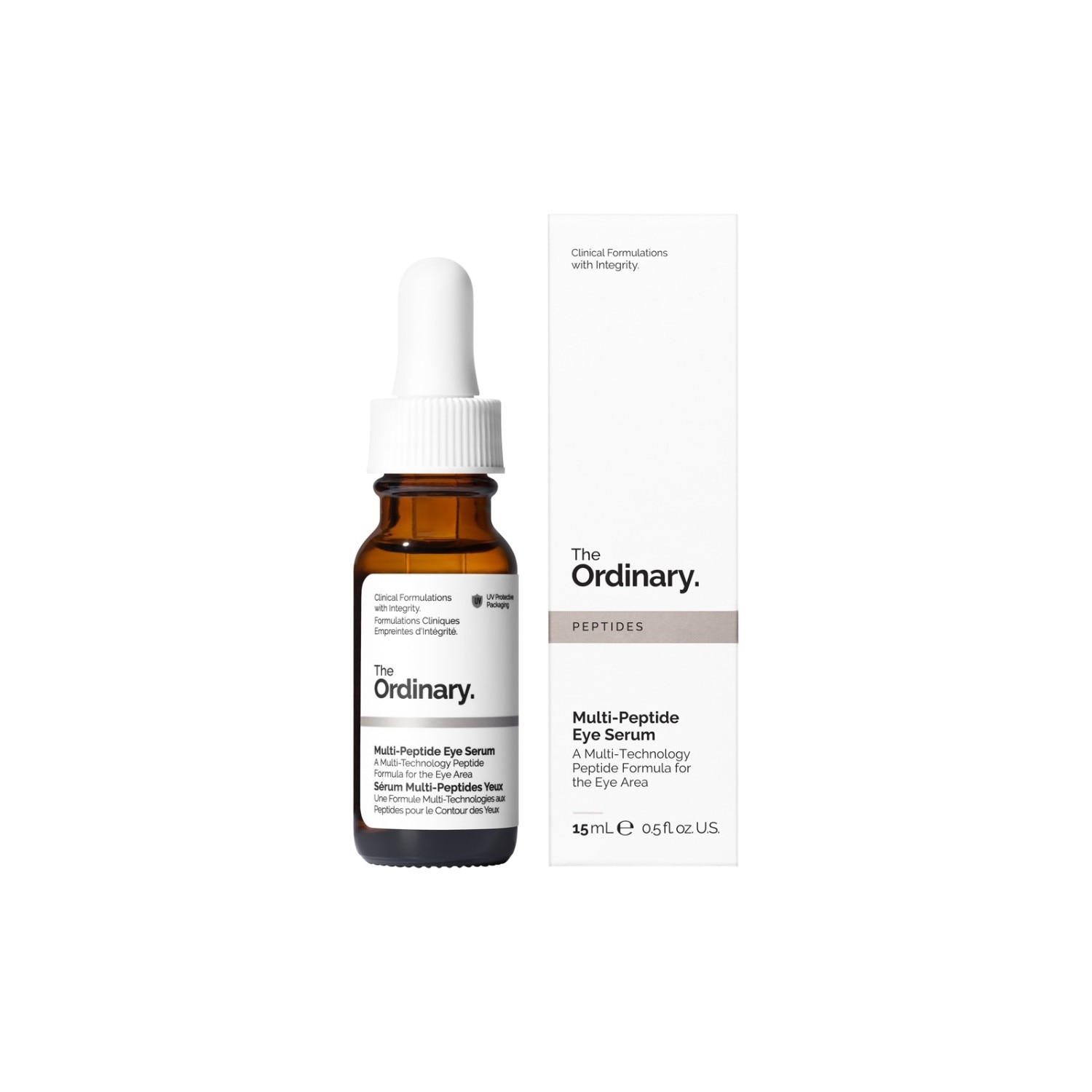 Сыворотка для глаз more molecules multi-pept eyeserum The Ordinary, объем 15 мл
Сыворотка для глаз more molecules multi-pept eyeserum The Ordinary, объем 15 мл