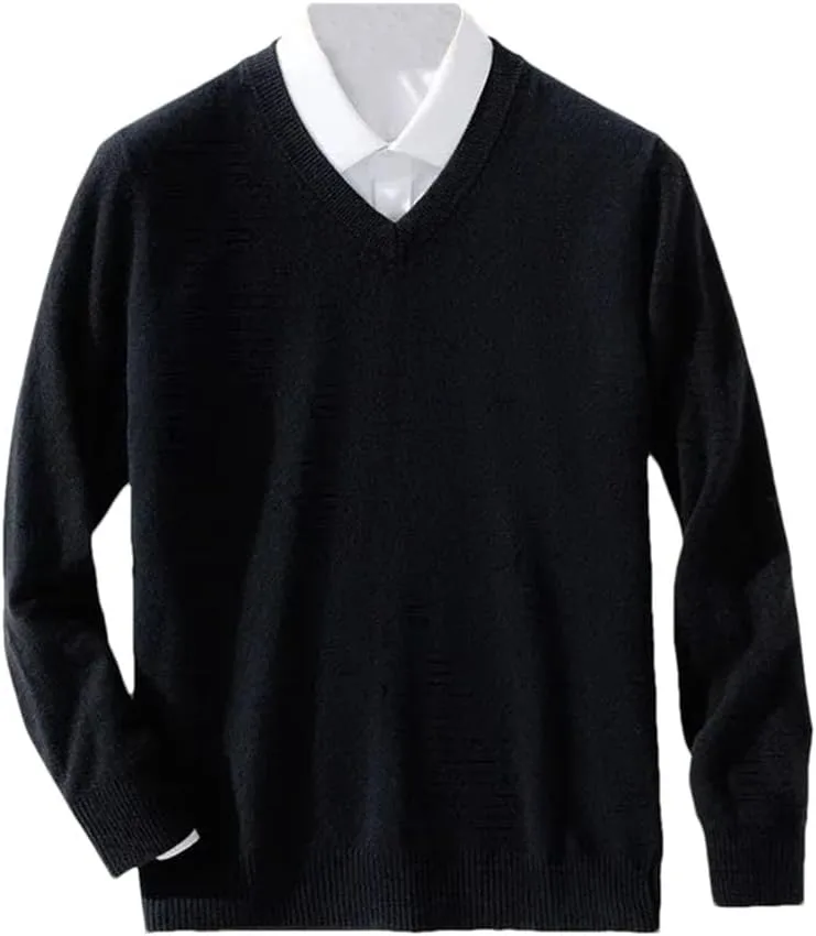 Мужской пуловер Hamthuit Casual Slim Fit V-образный вырез
Мужской пуловер Hamthuit Casual Slim Fit V-образный вырез