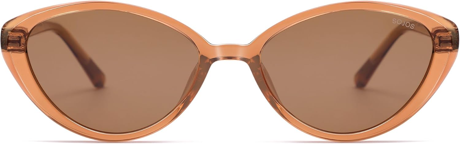 Женские солнцезащитные очки SOJOS в стиле ретро «кошачий глаз», поляризованные, из материала TR90, сверхлегкие, овальной формы, винтажные, с защитой от УФ-излучения UV400, Brown/Brown
Женские солнцезащитные очки SOJOS в стиле ретро «кошачий глаз», поляризованные, из материала TR90, сверхлегкие, овальной формы, винтажные, с защитой от УФ-излучения UV400, Brown/Brown