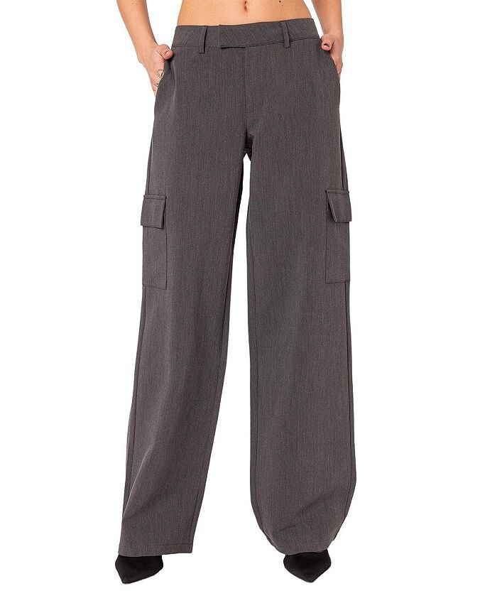 Свободные брюки Edikted Faith, серый
Свободные брюки Edikted Faith, серый