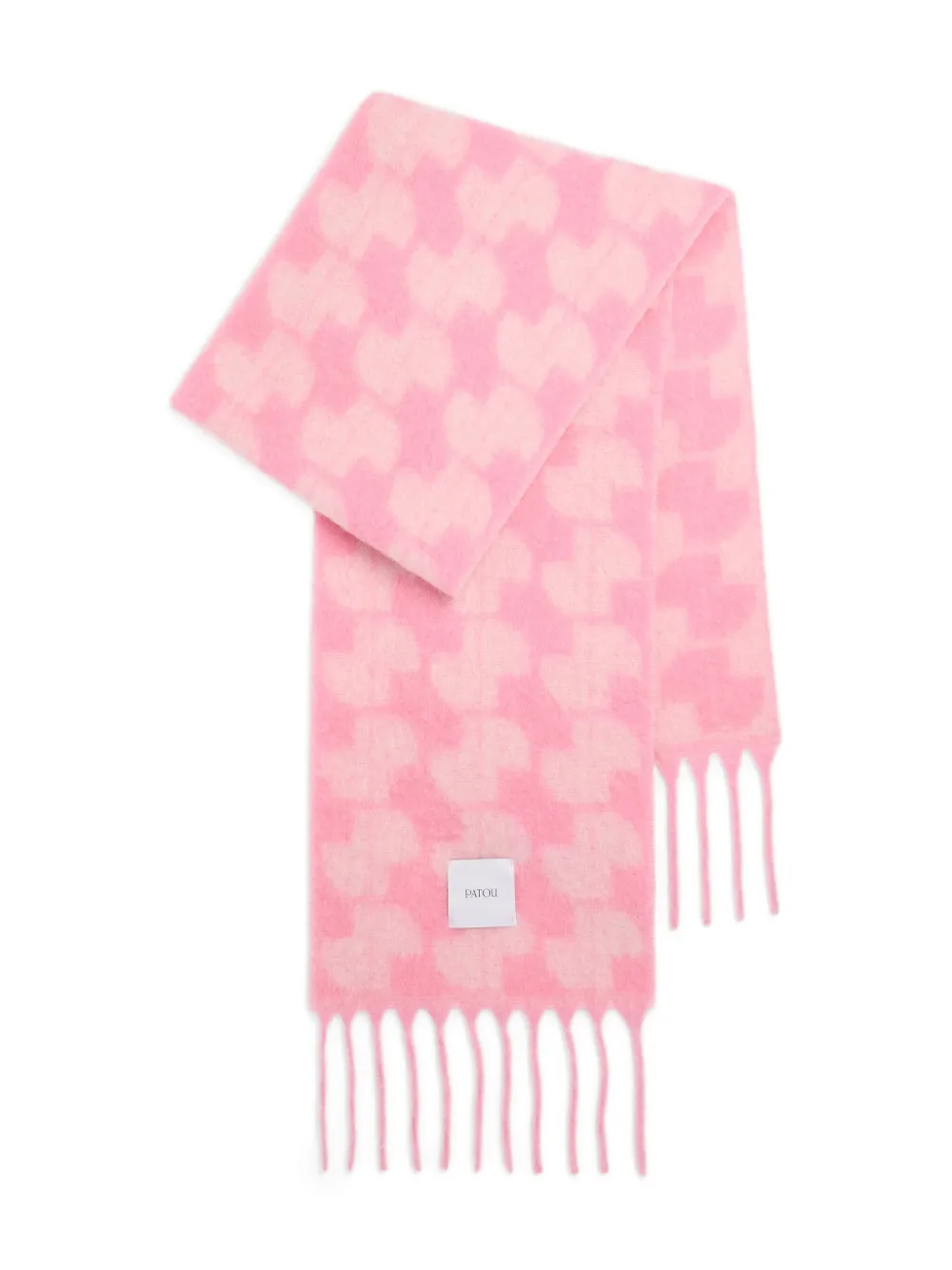 Шарф в ломаную клетку PATOU, розовый
Шарф в ломаную клетку PATOU, розовый