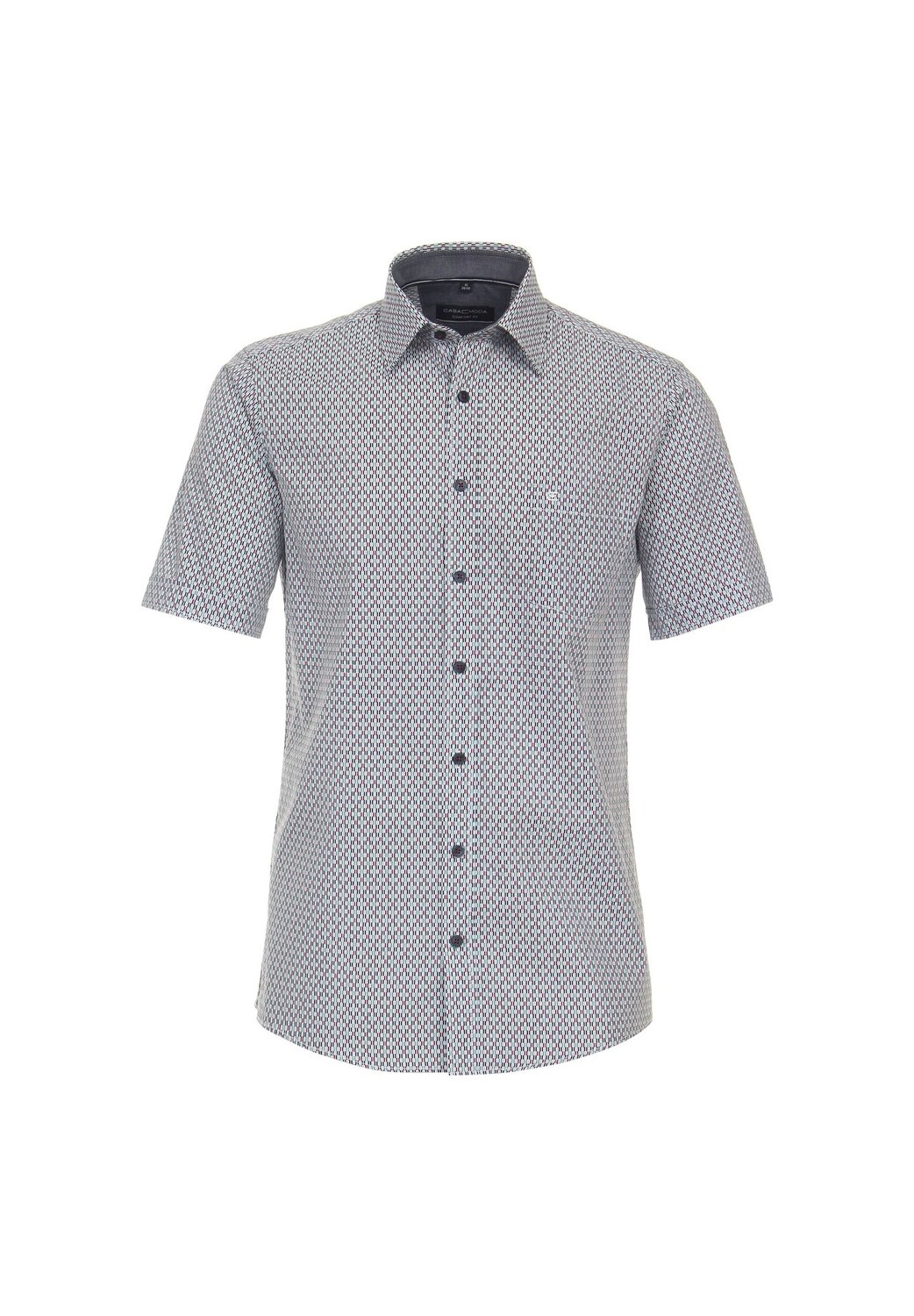 Мужская повседневная рубашка с коротким рукавом и принтом, удобная посадка CASAMODA, светло-синий
Мужская повседневная рубашка с коротким рукавом и принтом, удобная посадка CASAMODA, светло-синий