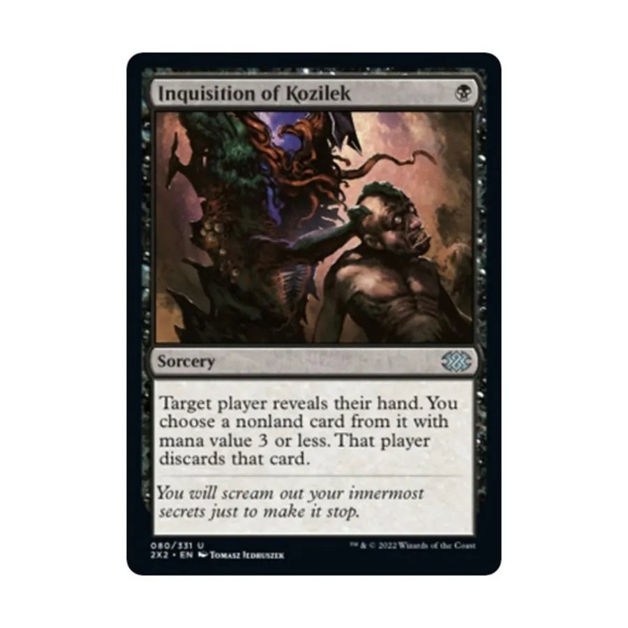 CCG Инквизиция Козилека (U), MTG - Double Masters 2022 
CCG Инквизиция Козилека (U), MTG - Double Masters 2022